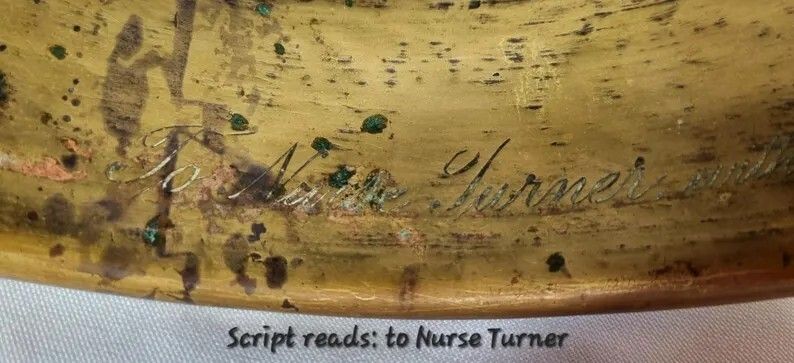 Antique Brass Middle Eastern Islamic Cairoware Style Jardiniere, Overlaid With Silver And Copper And Royal Family Mountbatten Inscription photo buy