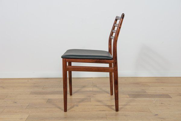 photo for sale Mid Century Rosewood Dining Chairs By Erling Torvits For Sorø Stolefabrikta, Denmark, 1960s, Set Of 6
