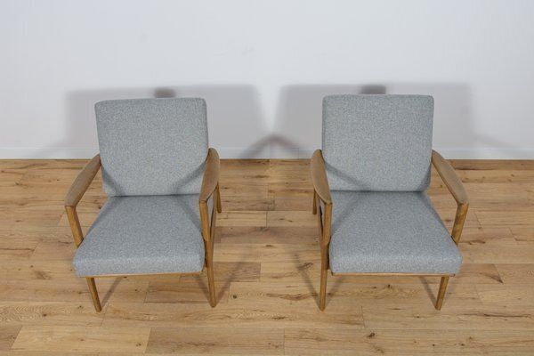 Set Of Model 300 139 Chairs From Swarzędz Factory, 1960s photo Furniture