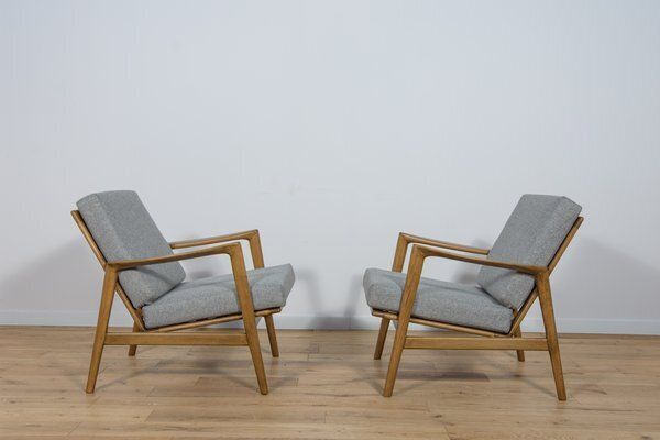 Set Of Model 300 139 Chairs From Swarzędz Factory, 1960s photo 1628.0