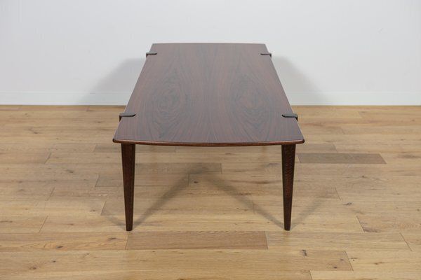 Rosewood Coffee Table By David Rosén For Nordiska Kompaniet, Sweden, 1960s photo vinterior