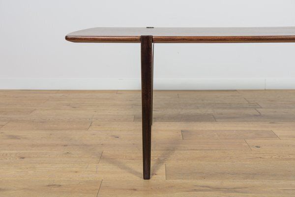Furniture Rosewood Coffee Table By David Rosén For Nordiska Kompaniet, Sweden, 1960s photo