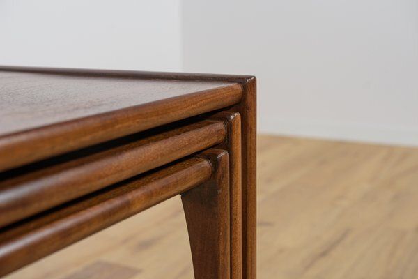 photo buy Mid Century Teak Nesting Tables By R. Benett For G Plan, United Knigdom, 1970s, Set Of 3