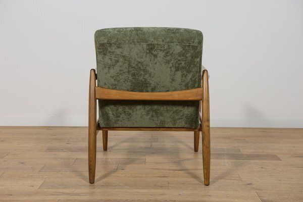 photo furniture Set Of Mid Century Modern Gfm 64 Chairs By Edmund Homa For Gościcińskie Furniture Factory, 1960s