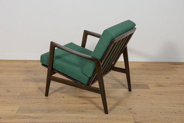 photo for sale Set Of Model 300 139 Armchairs From Swarzędz Furniture Factory, 1960s