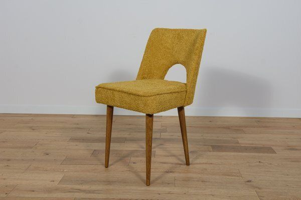 Set Of Polish Shell Chairs From Bydgoszcz Furniture Factory, 1960s photo buy