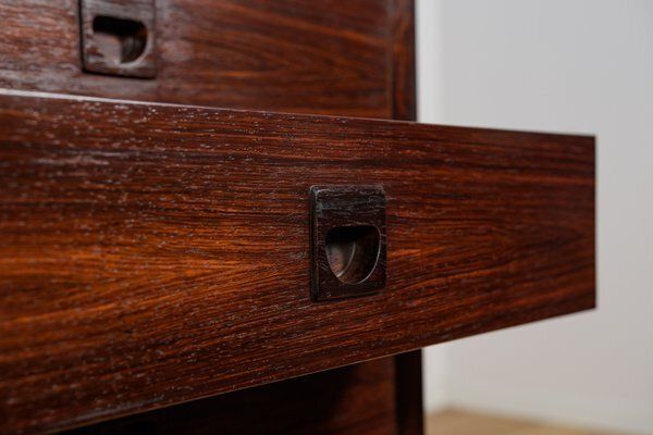 photo vinterior Mid Century Danish Rosewood Dresser From Brouer Mobelfabrik, 1960s