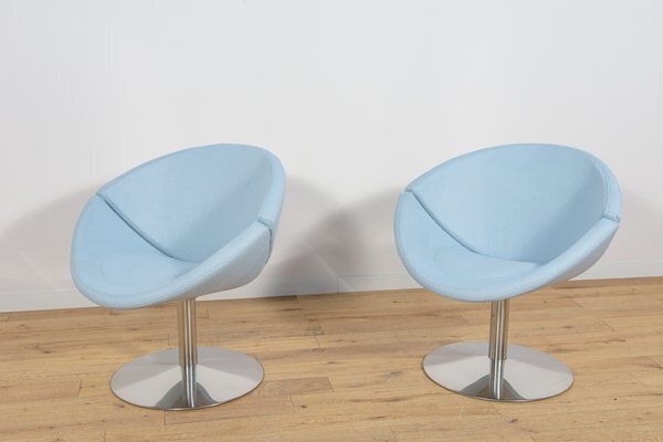 Set Of Model Ej 96 Apollo Armchairs By Peter Hjort Lorentzen And Johannes Foersom For Erik Jørgensen, Denmark, 2010s