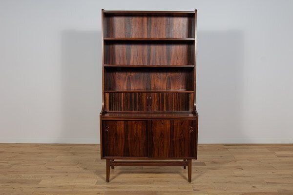 Mid Century Rosewood Shelf By Johannes Sorth For Bornholm, Denmark, 1960s