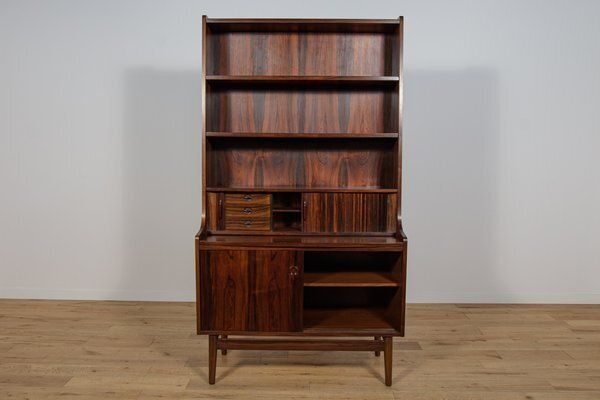Mid Century Rosewood Shelf By Johannes Sorth For Bornholm, Denmark, 1960s photo vintage
