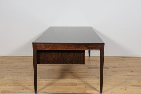 Mid Century Modern Rosewood Freestanding Desk By Finn Juhl For France And Son, 1960s photo vinterior