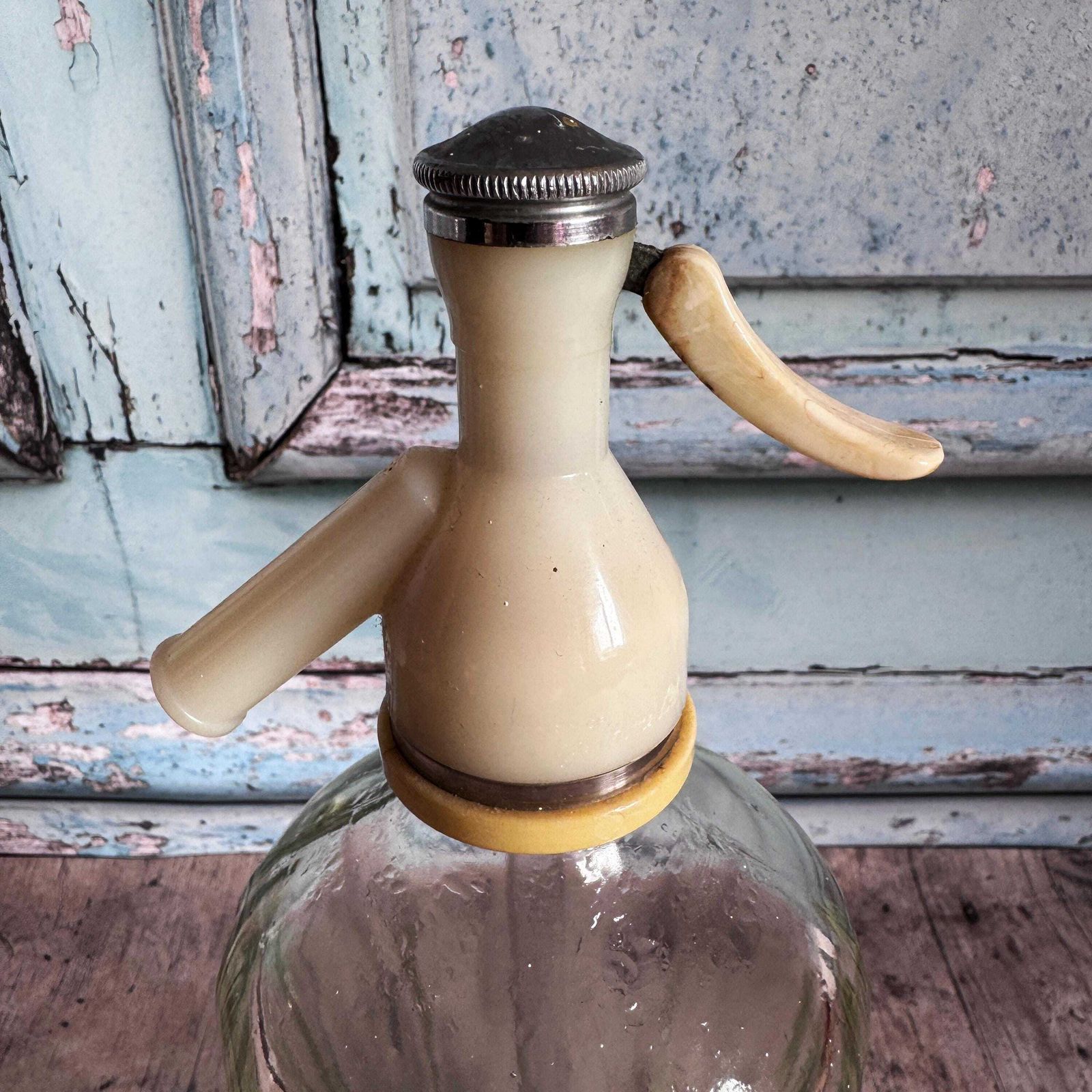 Vintage Schweppes Soda Syphon photo furniture