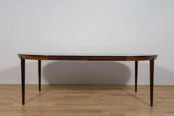 photo vinterior Mid Century Round Rosewood Dining Table Model 71 By Severin Hansen For Haslev Møbelsnedkeri, 1960s