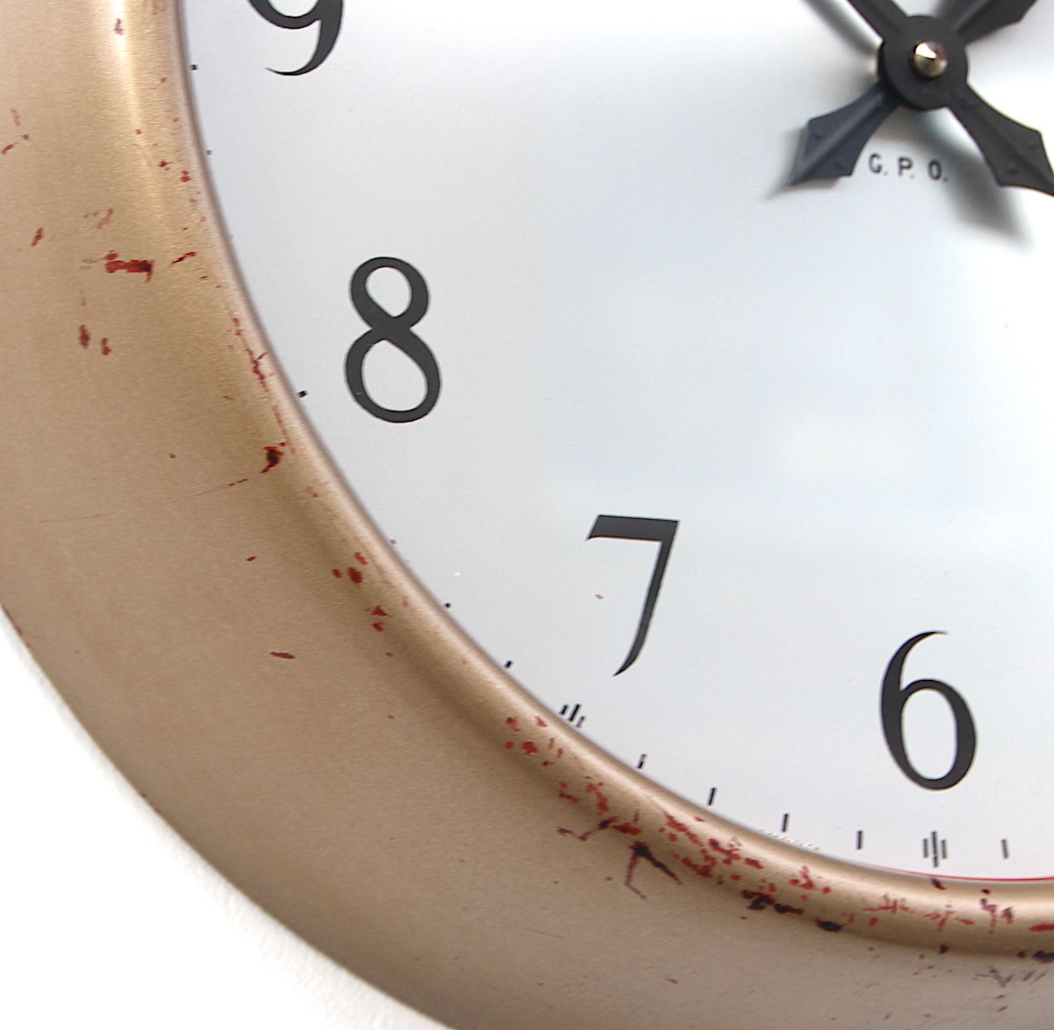 1950s British Office/Commercial Industrial Wall Clock. Fully Guaranteed photo for sale