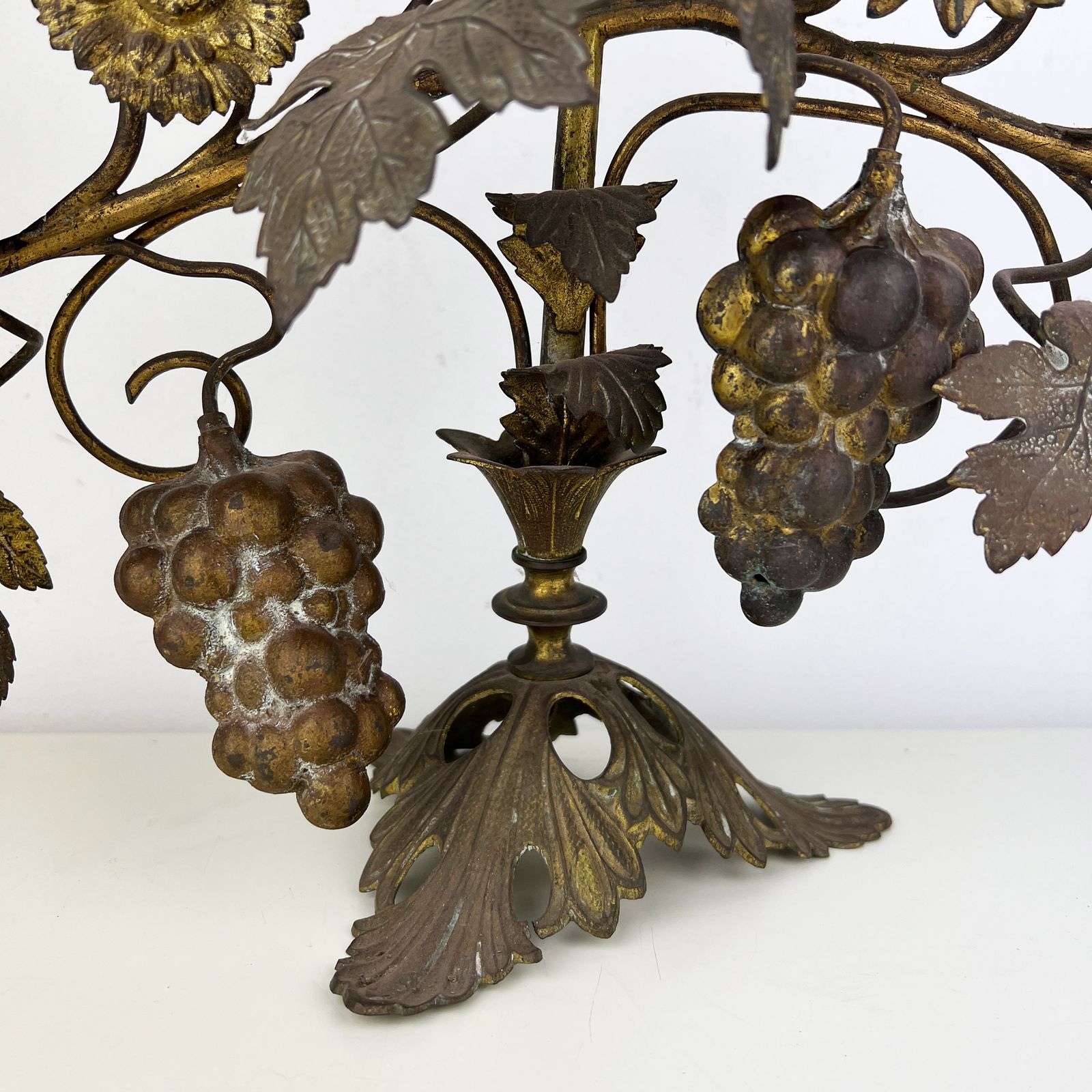 Antique French Candelabra, Ormolu Church Candelabra photo for sale