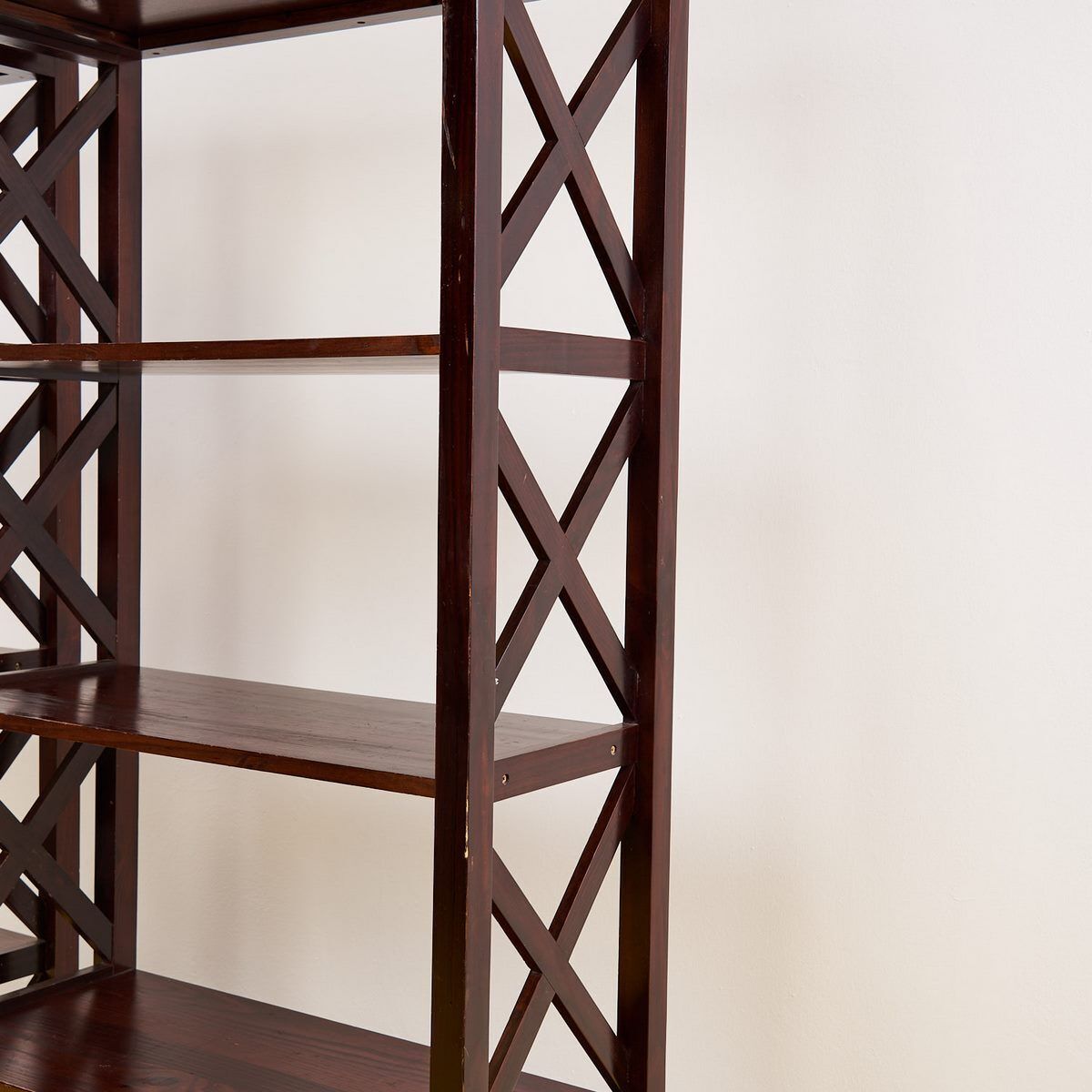 Pair Of 60s Solid Wood Bookcases photo 1554.0
