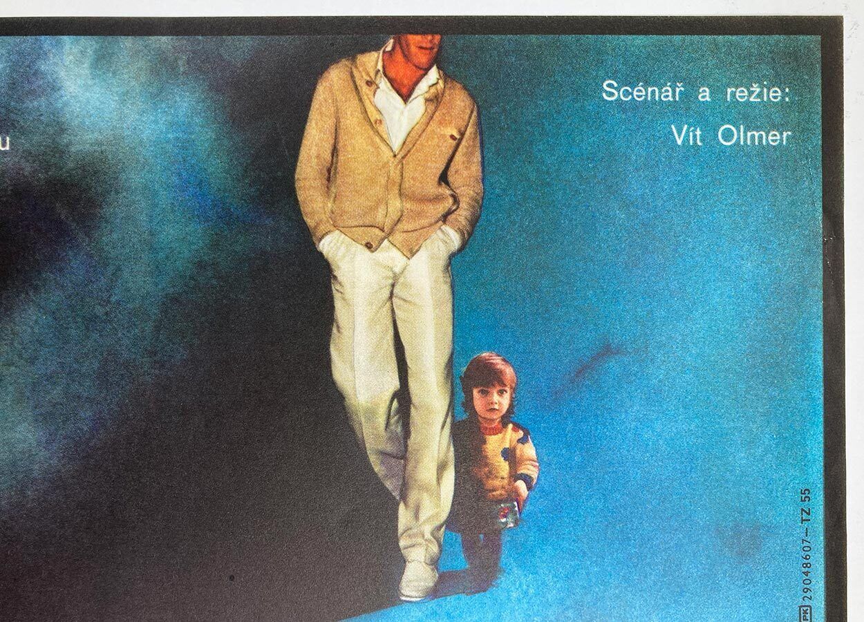 Original Film Poster, Anthony’s Chance, Zdeněk Vlach, 1986 photo 51.0