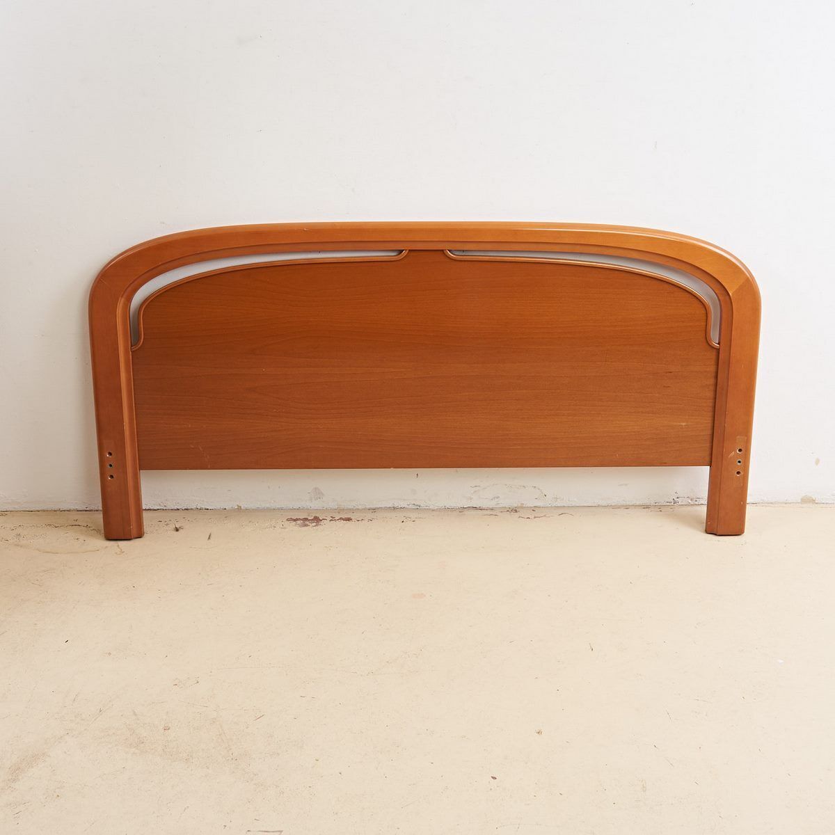 Modern Wooden Bed, 1990s, Vintage