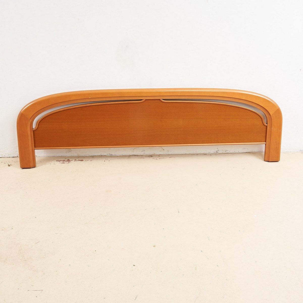 Modern Wooden Bed, 1990s, Vintage photo 306.0