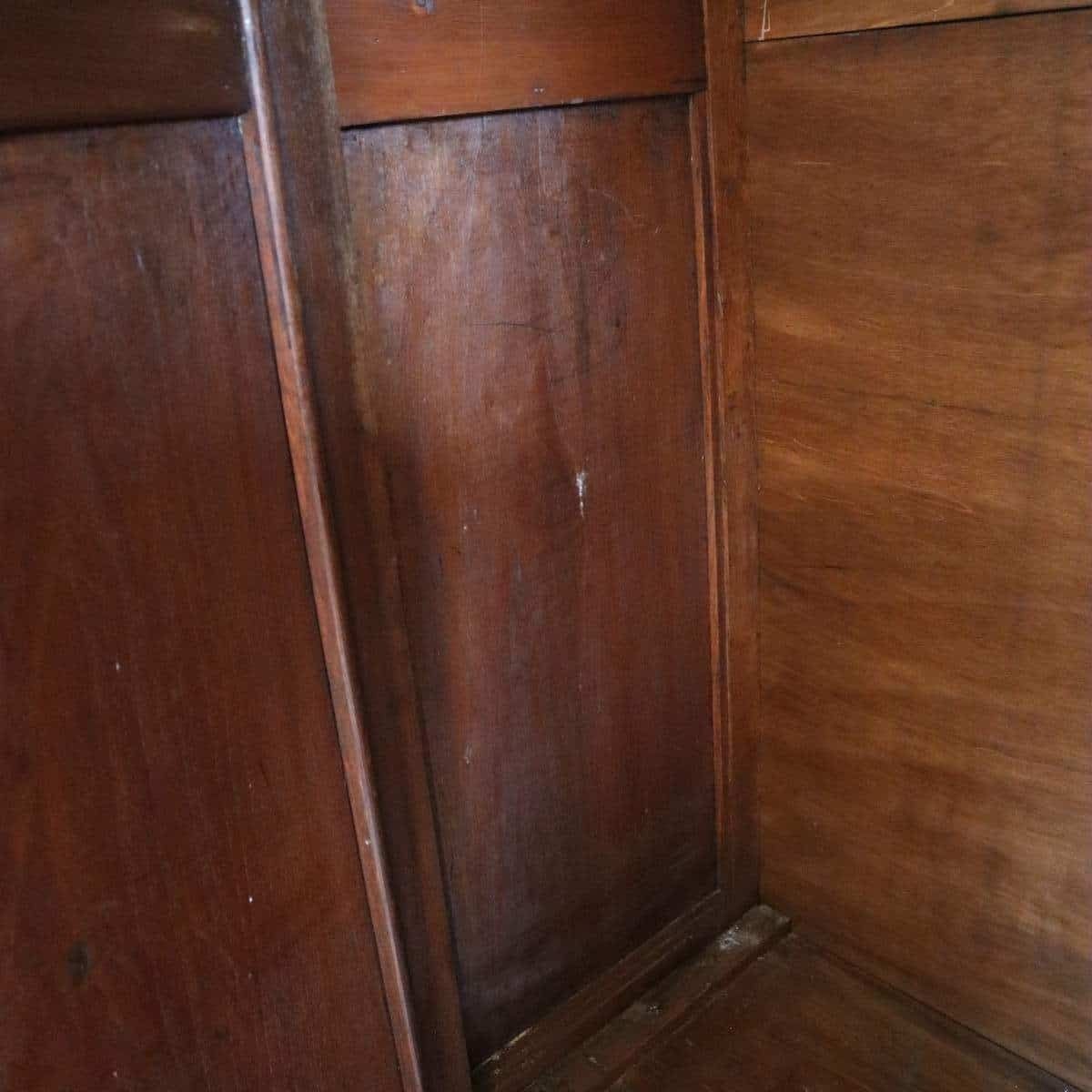 Large Vintage Wooden Closet photo vintage
