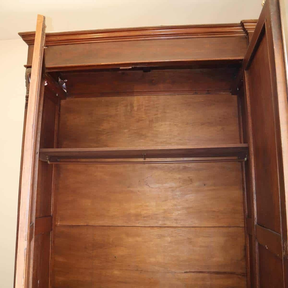 photo for sale Large Vintage Wooden Closet