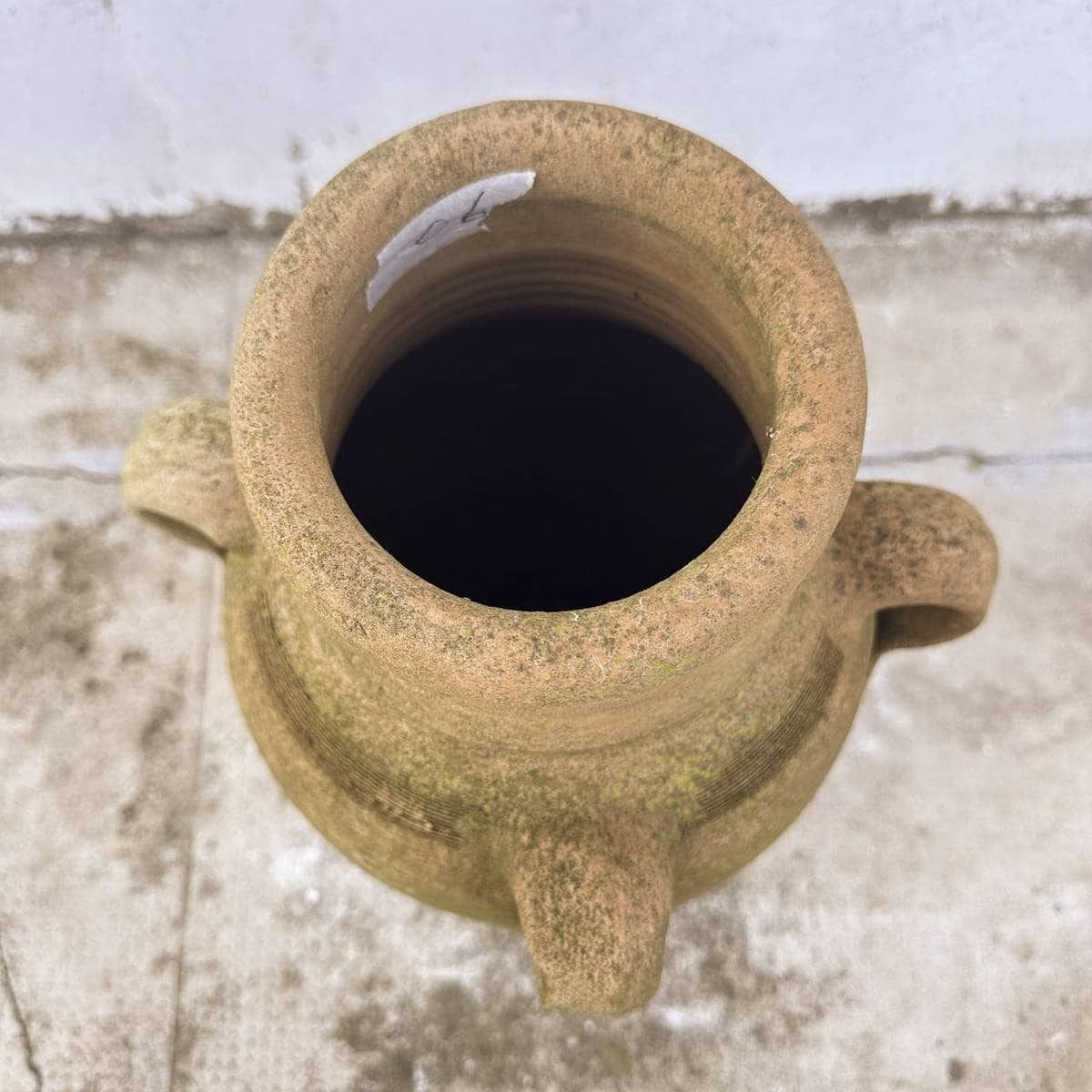Clay Pot With Natural Finish, Perfect For Large Plants Or Artistic Decorations. photo for sale