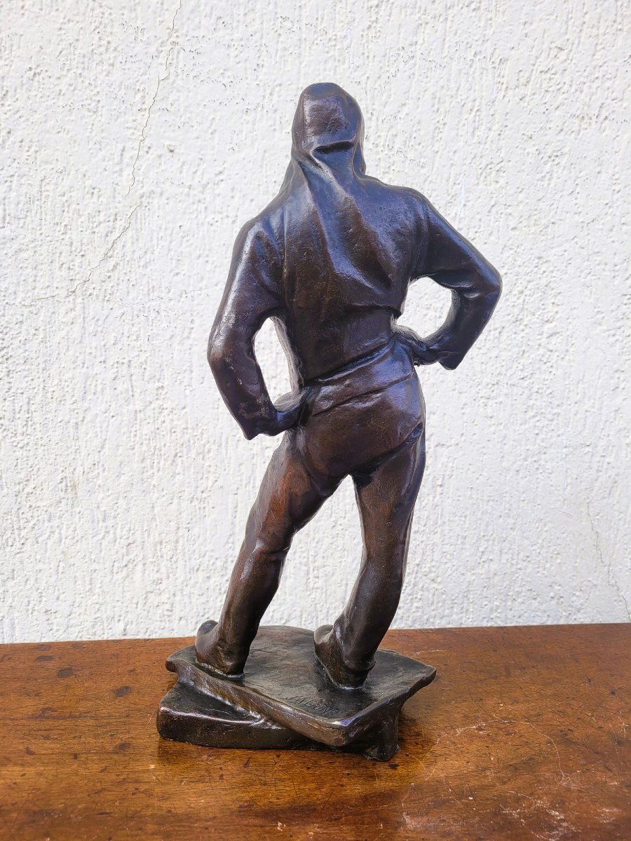 C Meunier, The Stevedore Of The Port Of Antwerp, Signed Bronze, 19th Century photo buy