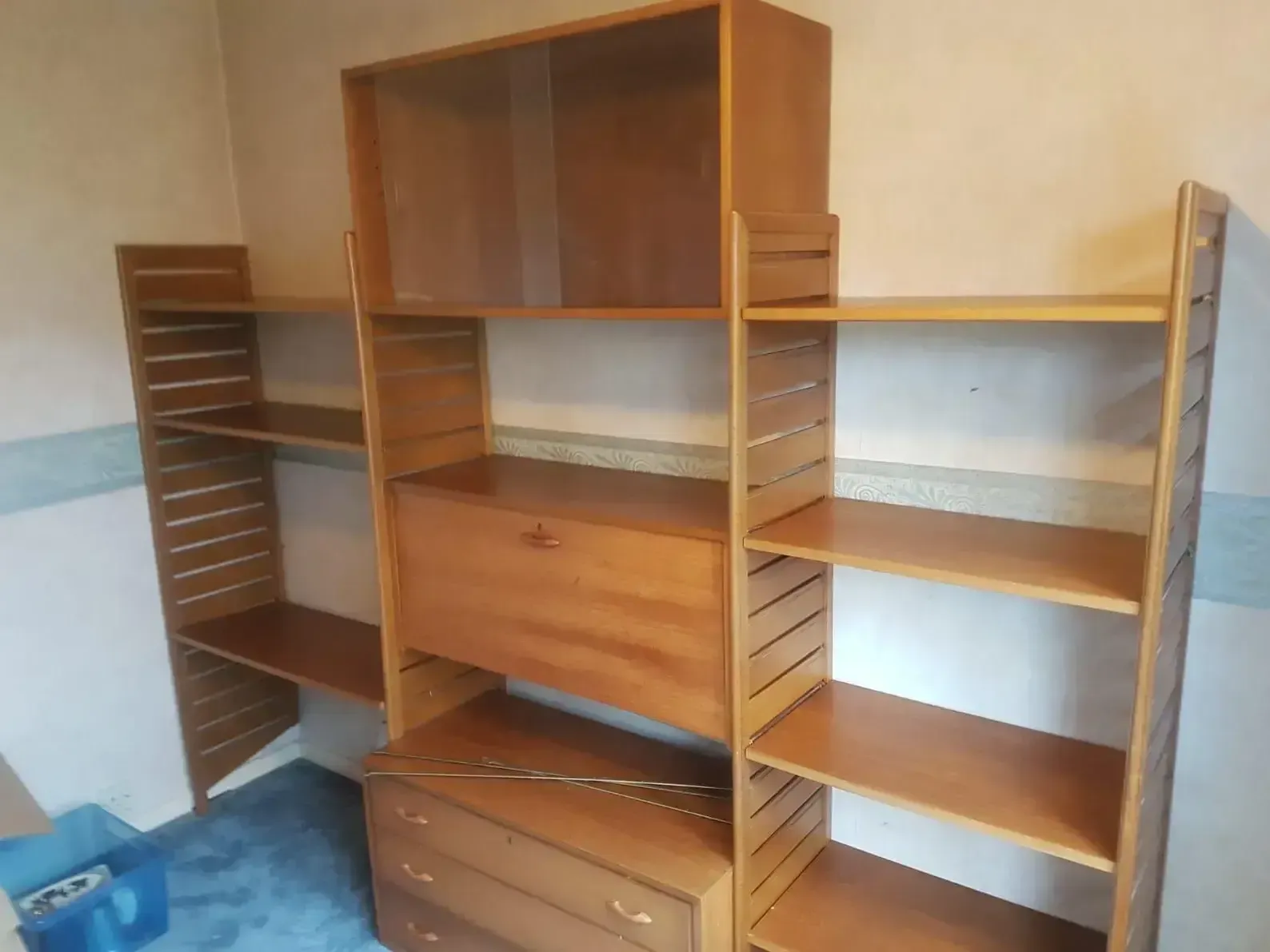 photo for sale Vintage Staples Ladderax Modular Shelving Unit