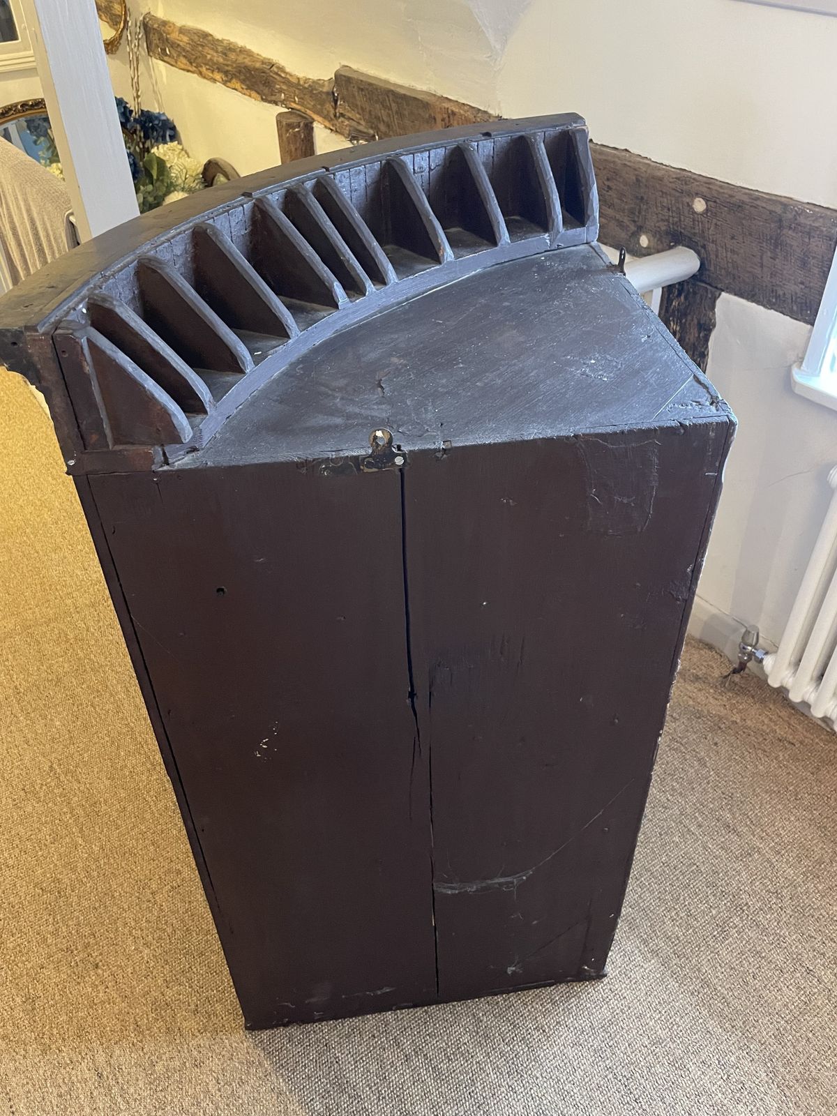 Antique Mahogany Corner Cupboard   Reduced ! photo for sale