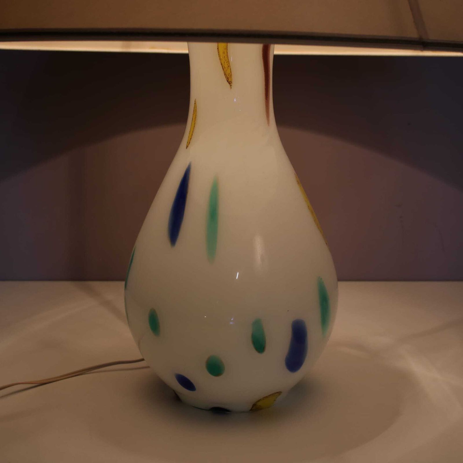 photo for sale Table Lamp By Dino Martens For Aureliano Toso, Italy 1960