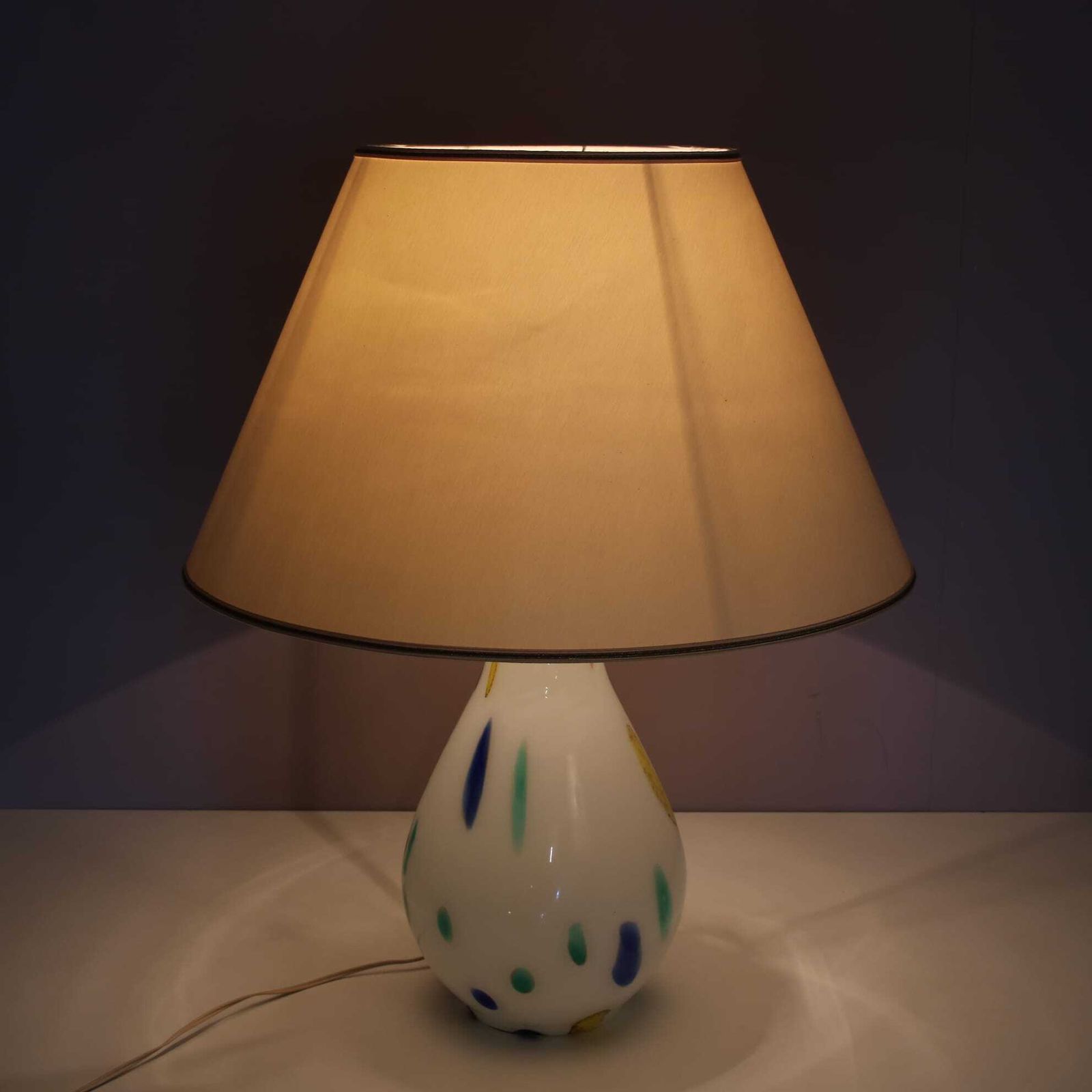 Lighting Table Lamp By Dino Martens For Aureliano Toso, Italy 1960 photo