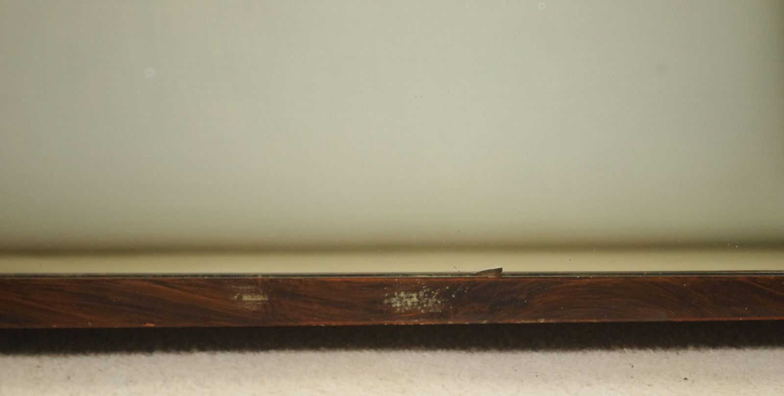 photo furniture Victorian Simulated Wood And Parcel Gilt Arch Top Overmantle Mirror