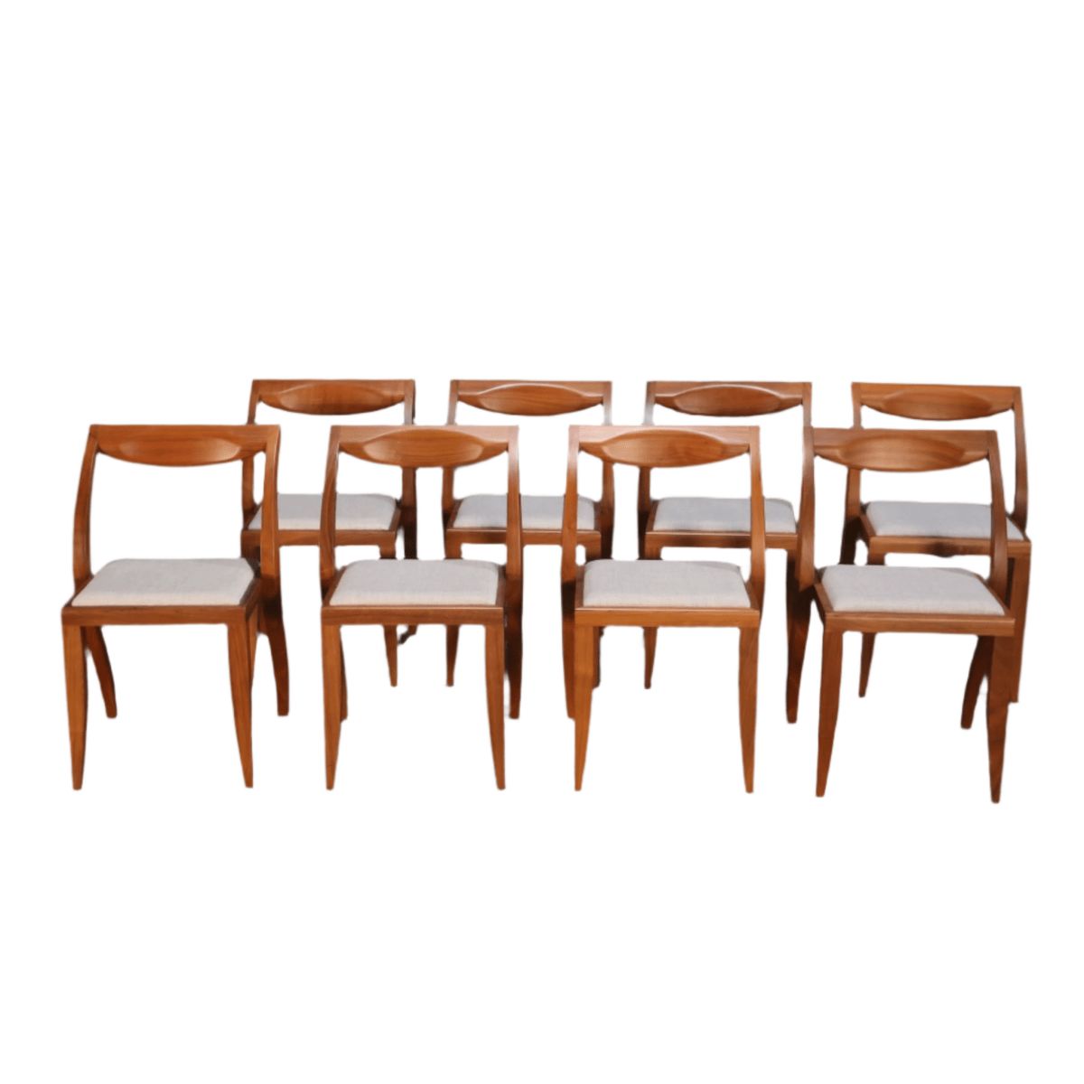 Porada Arlekin Dining Chair By E. Gottein & G.F. Coltella, Set Of Eight