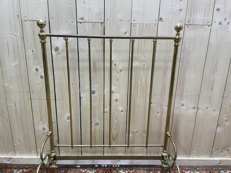 Lit En Laiton 1900, 1900s, Brass photo Furniture