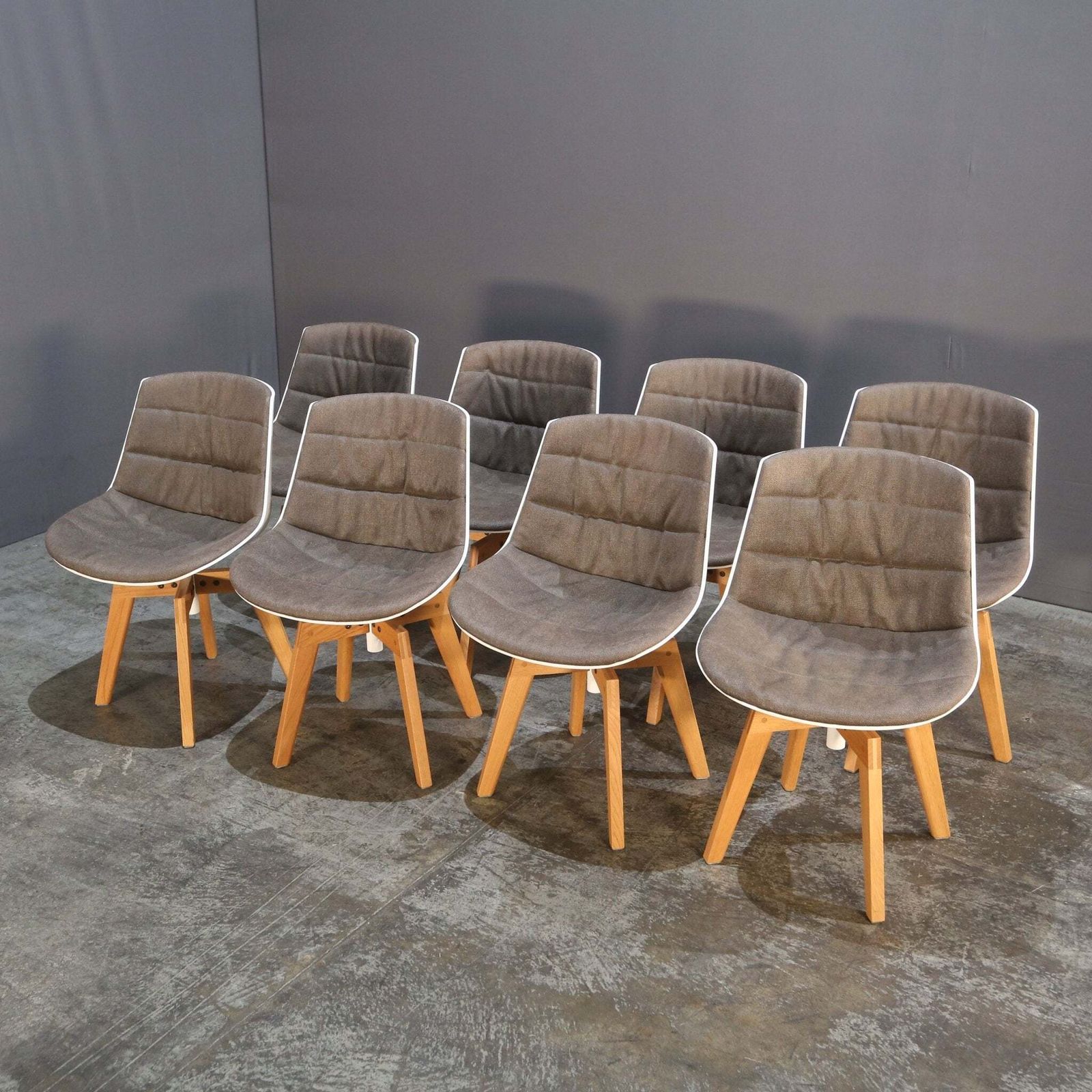 Mdf Italia Flow Chair By Jean Marie Massaud, Set Of Six photo 3600.0
