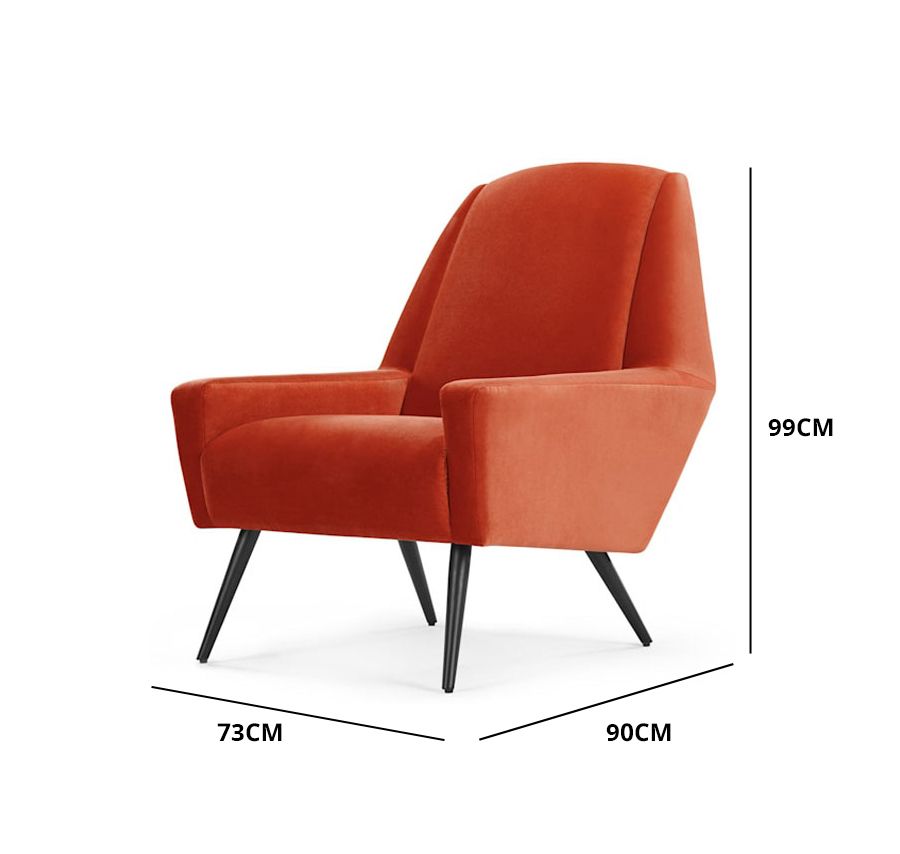 Made Rocco Accent Armchair, 21st Century photo furniture