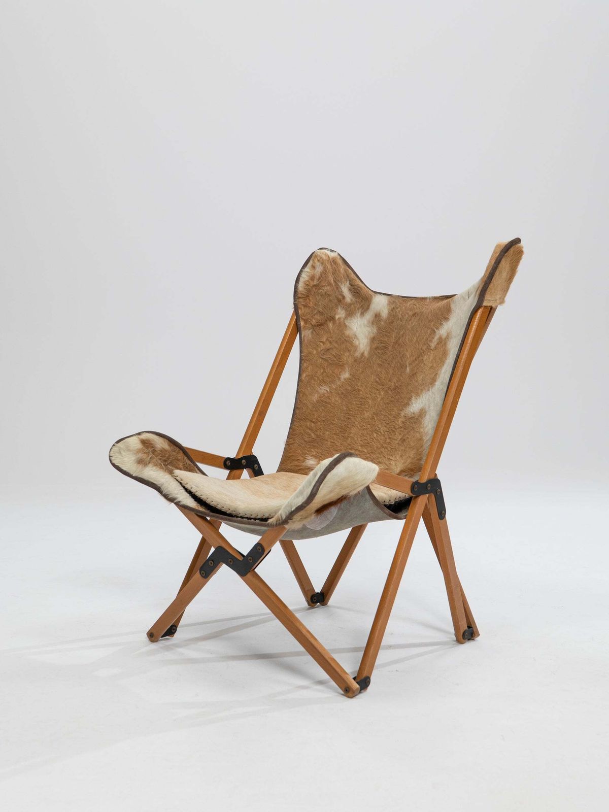 "Tripolina" Foldable Chair By Vittoriano Viganò For Citterio Spa, Italy, 1930s