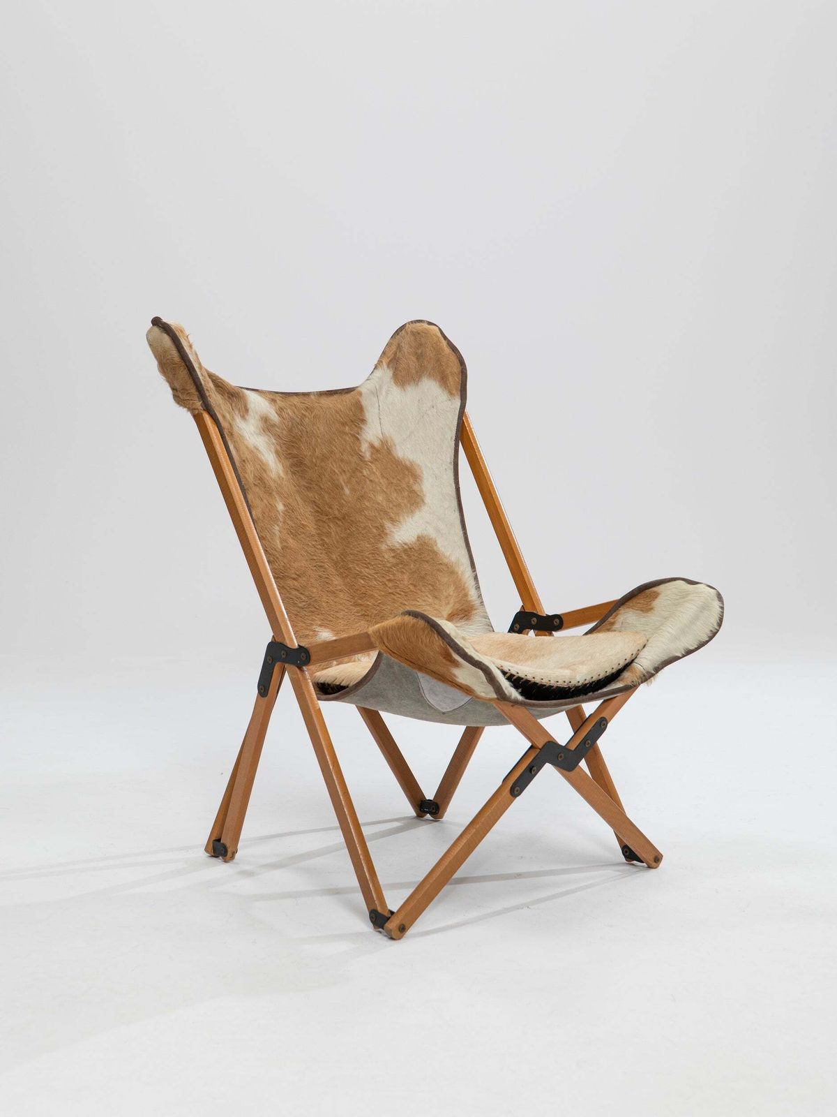 "Tripolina" Foldable Chair By Vittoriano Viganò For Citterio Spa, Italy, 1930s photo vinterior