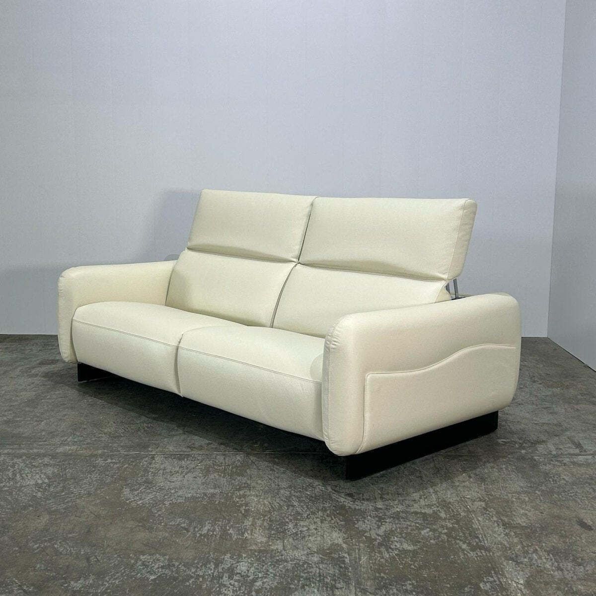 Roche Bobois Opale Leather Sofa By Maurizio Manzoni photo Furniture