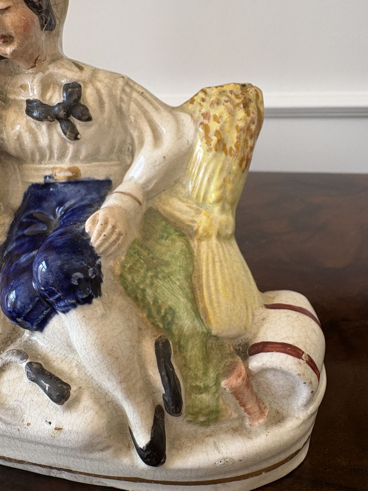 Antique 19th Century Staffordshire Flatback Figure photo buy