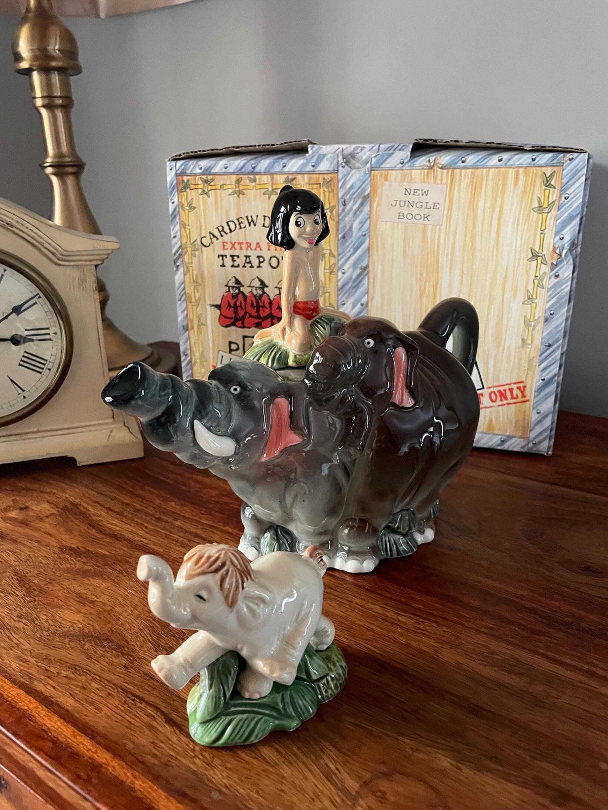 The Jungle Book “Mowgli” Teapot Paul Cardew/Disney Collectable photo vintage