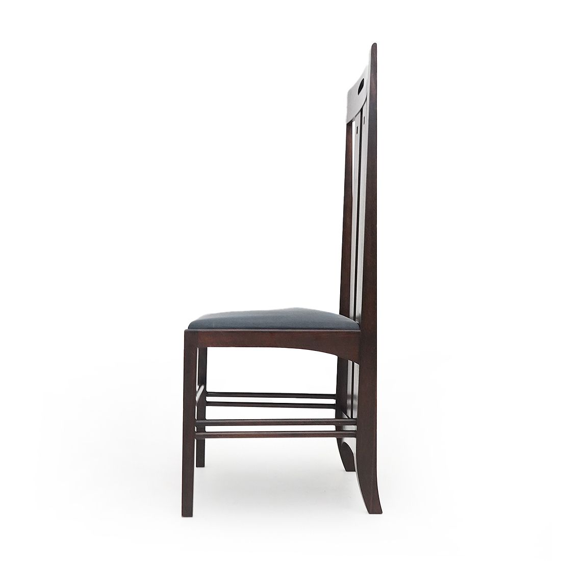 6 ‘Ingram’ Chairs By Charles Rennie Mackintosh For Cassina, 1980s photo vinterior