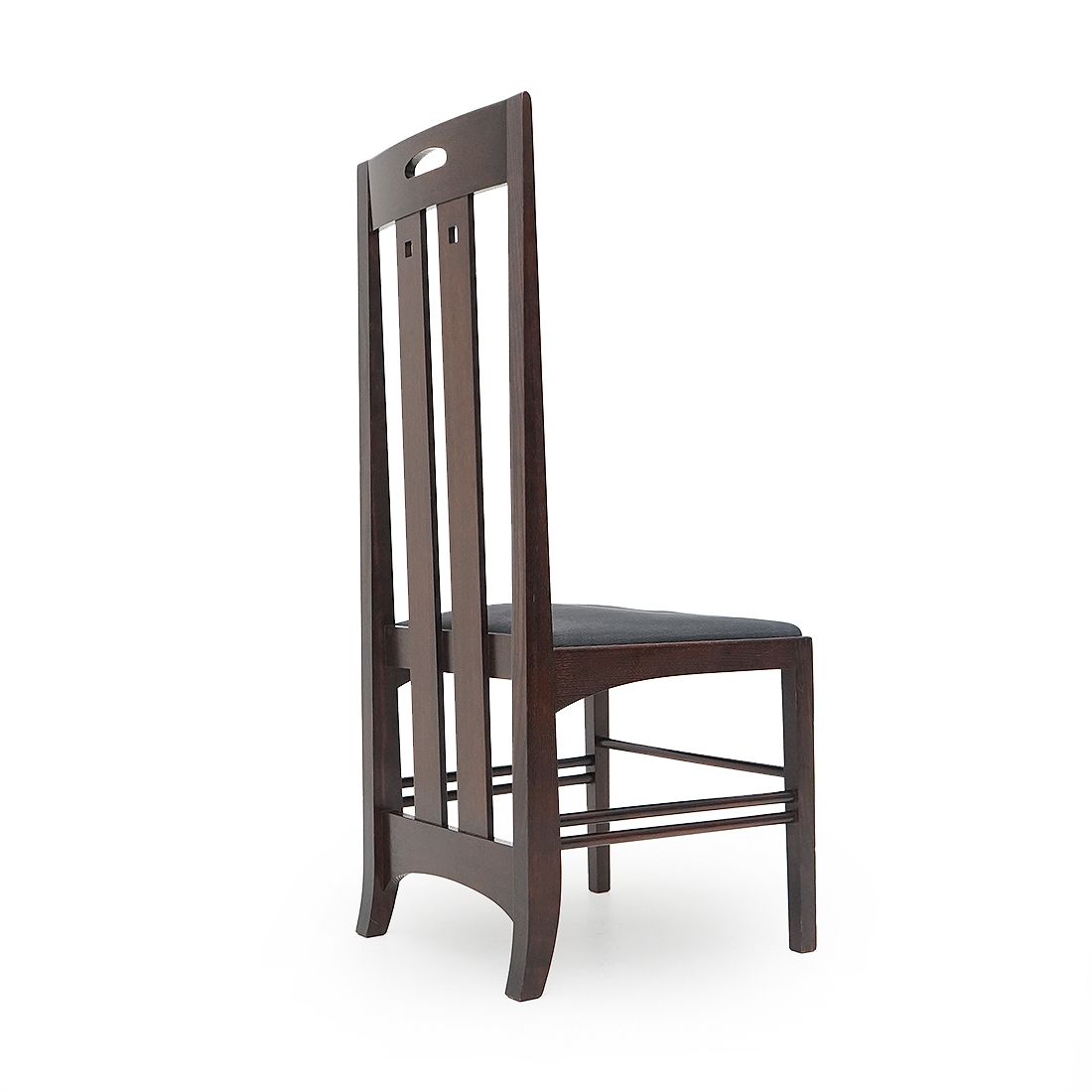 Furniture 6 ‘Ingram’ Chairs By Charles Rennie Mackintosh For Cassina, 1980s photo