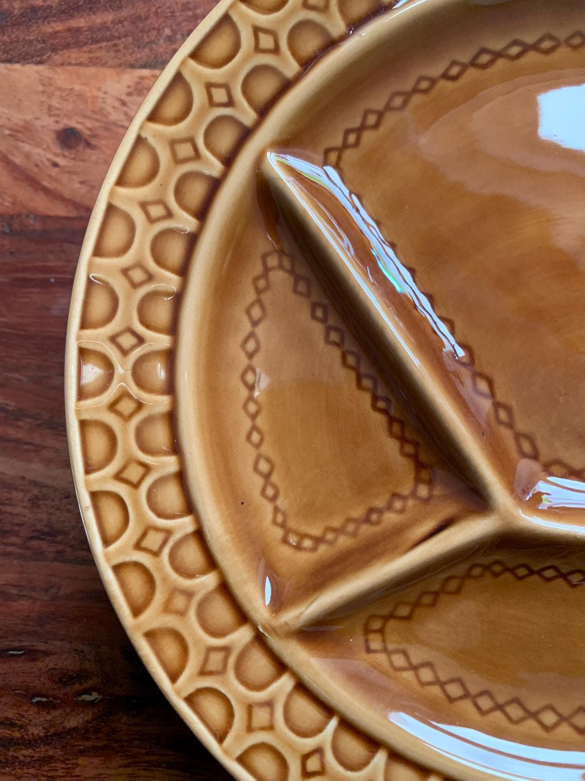 Set Of Vintage Sarreguemines Fondue Plates photo furniture