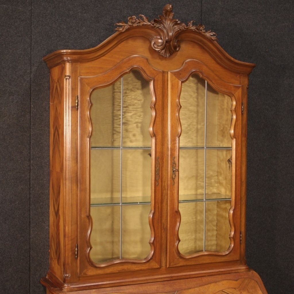 Elegant Double Body Display Cabinet Trumeau From The 1950s photo furniture