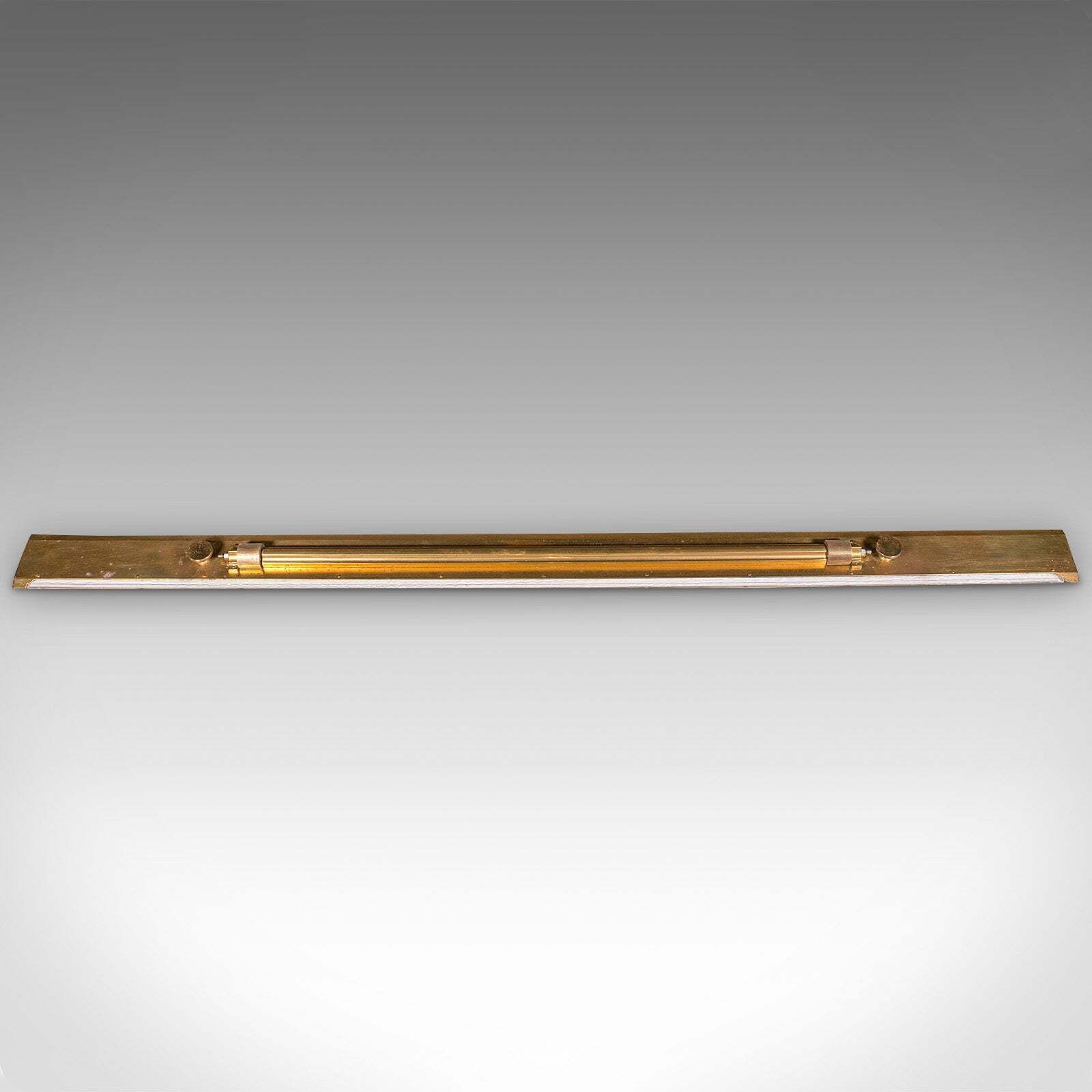 Antique Rolling Ruler, English Cartographer’s Instrument, Architect, Edwardian photo furniture