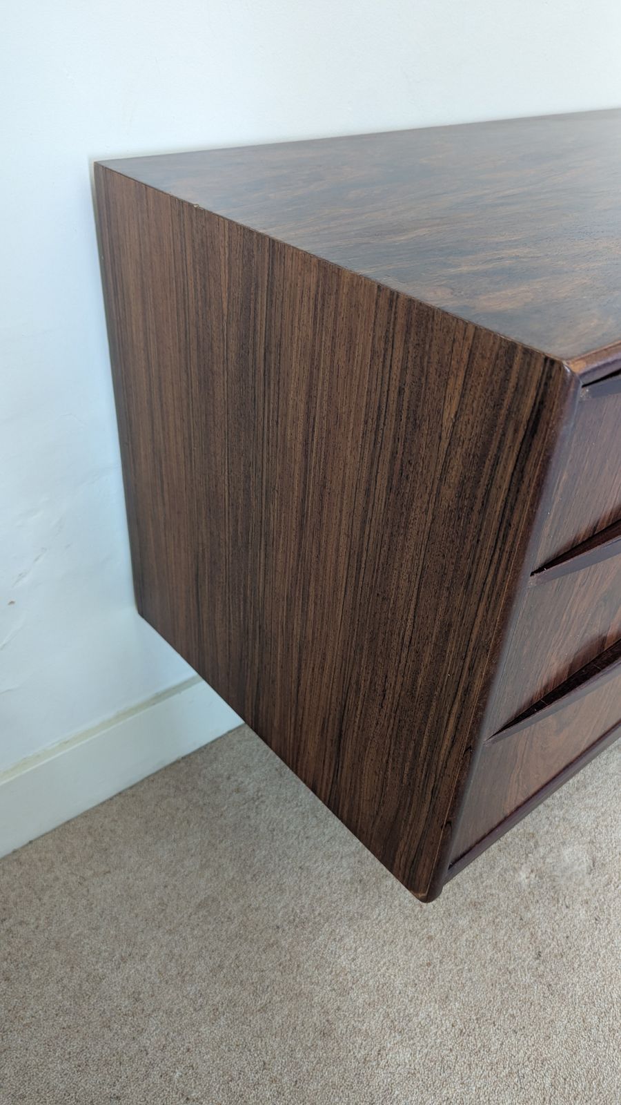photo furniture Mid Century Modern 'Dunfermline' Rosewood Sideboard By McIntosh Of Kirkcaldy. Excellent Statement Piece And Effective Spacemaker. Cites In Place