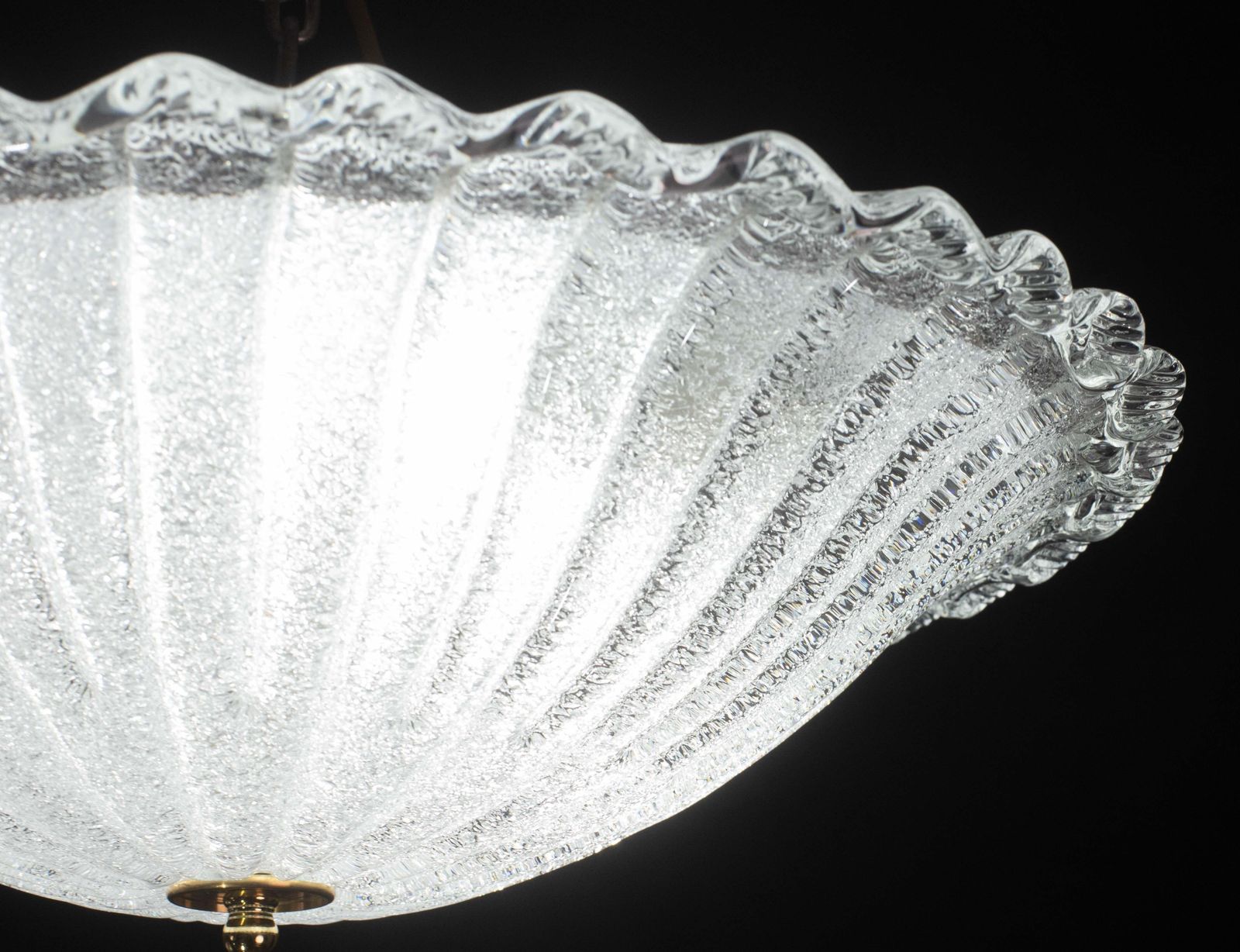 Charming Italian Pink Murano Glass Ceiling Fixture, Murano, 1960 photo vinterior
