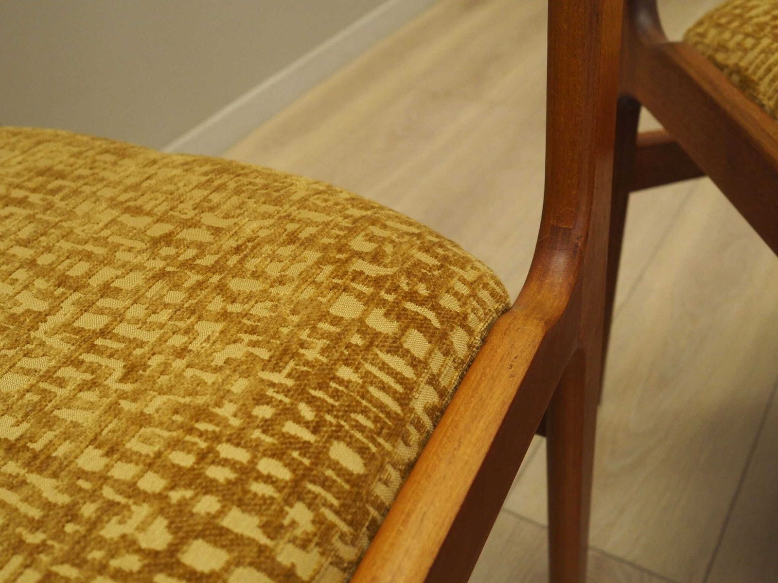 photo buy Set Of Six Teak Chairs, Danish Design, 1970s, Production: Denmark