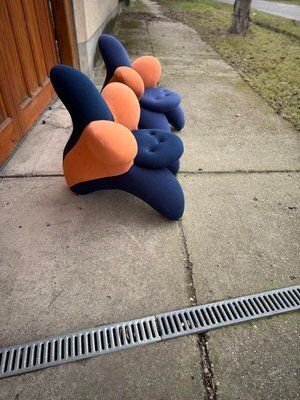 photo furniture Lily Chairs In The Style Of Masanori Umeda, 1990s, Set Of 2